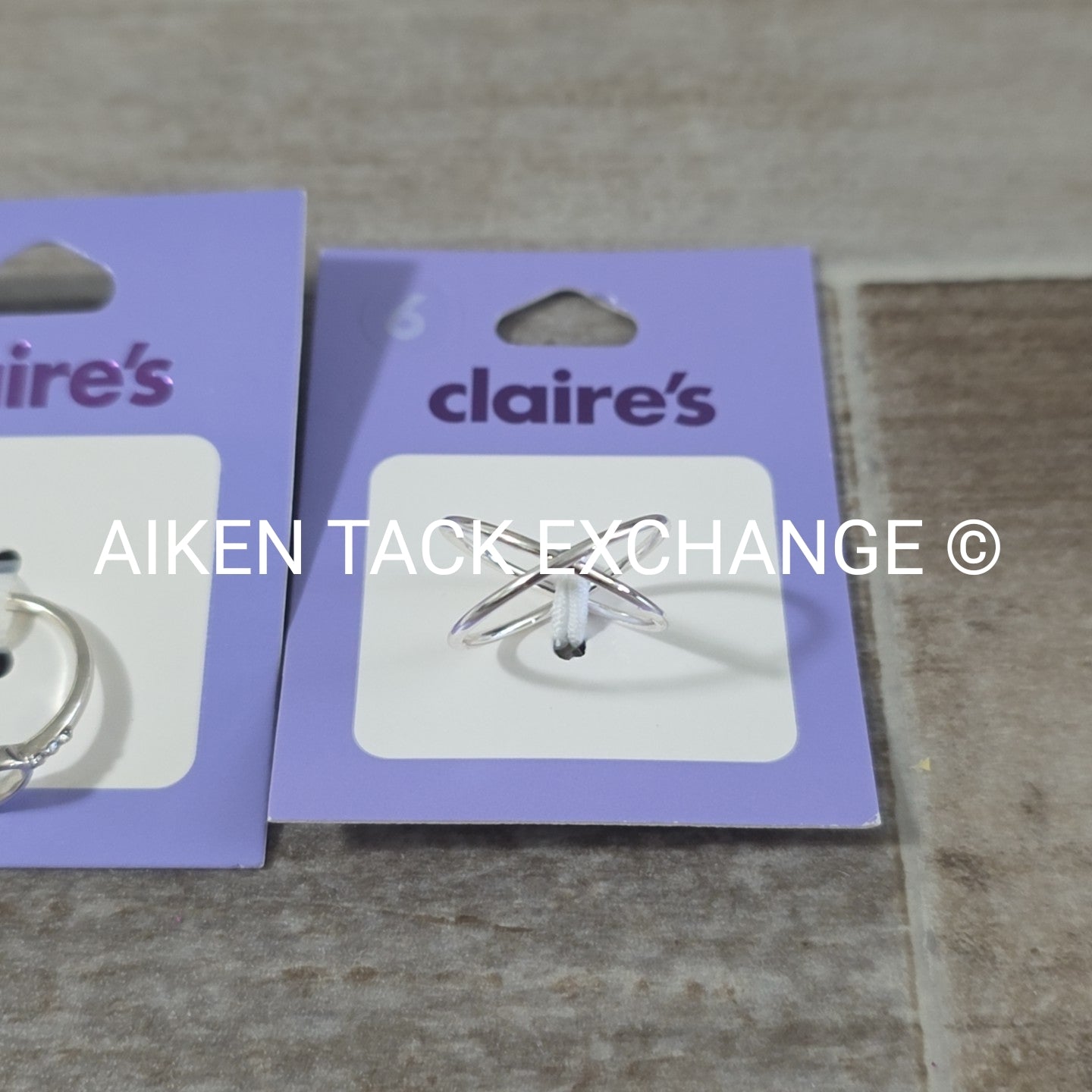 Claire's Rings (2) - Size 6