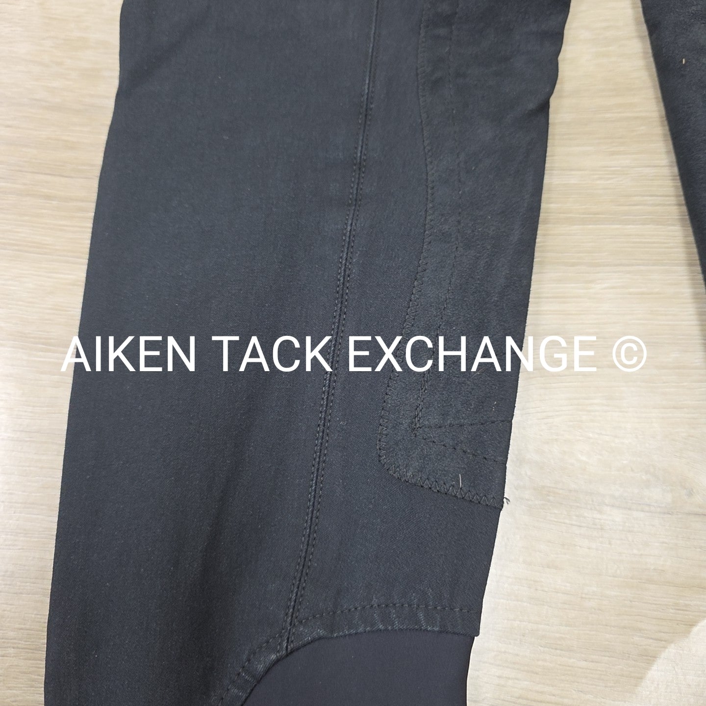 Tailored Sportsman Trophy Hunter Knee Patch Sock Bottom Breeches, Size 26