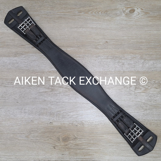 KL Select Red Barn Smart Dressage Girth, Black, 28"