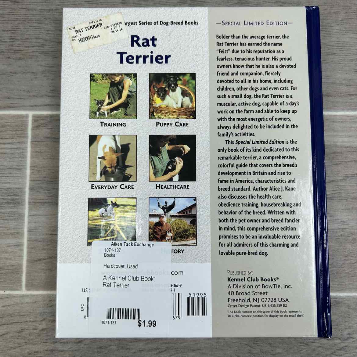 A Kennel Club Book: Rat Terrier