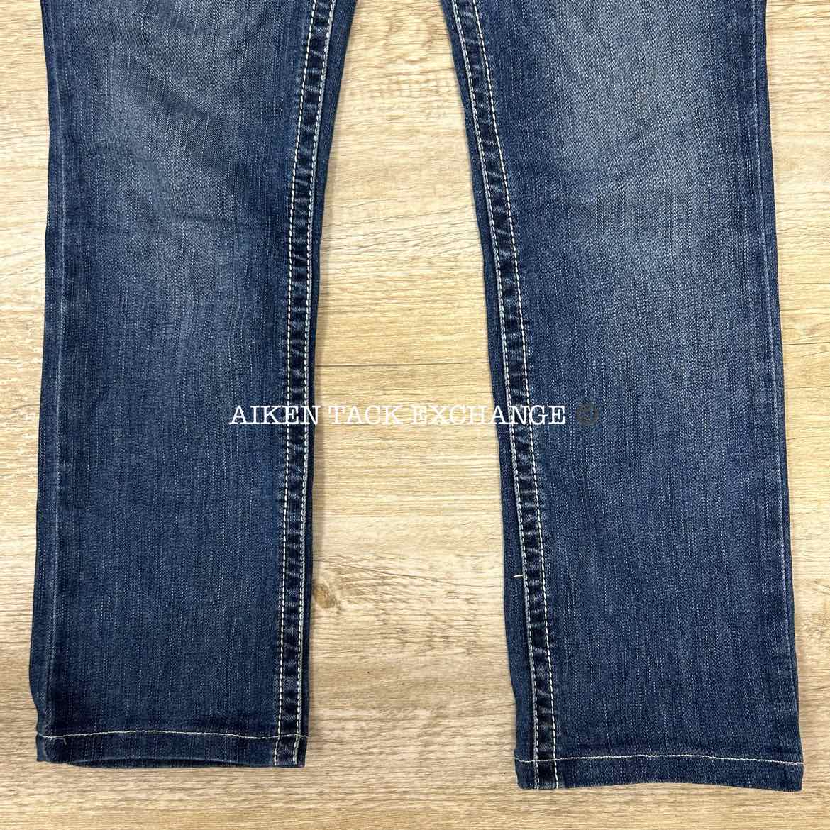Ariat Mid Rise Straight Cut Jeans, Size 27 Short