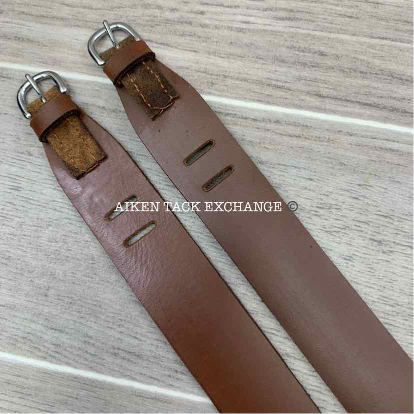 Garter Jodhpur Straps, Brown, Size Medium, Brand New