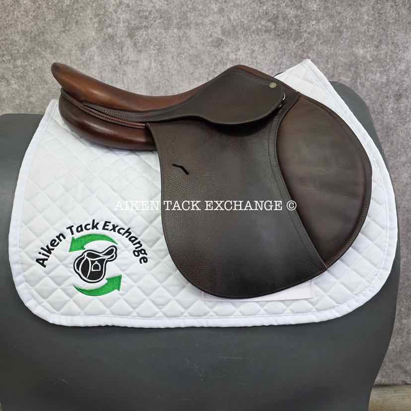 **SOLD** 2008 Antares Contact Jump Saddle, 17" Seat, 2N Flap, Medium Wide Tree, Foam Panes
