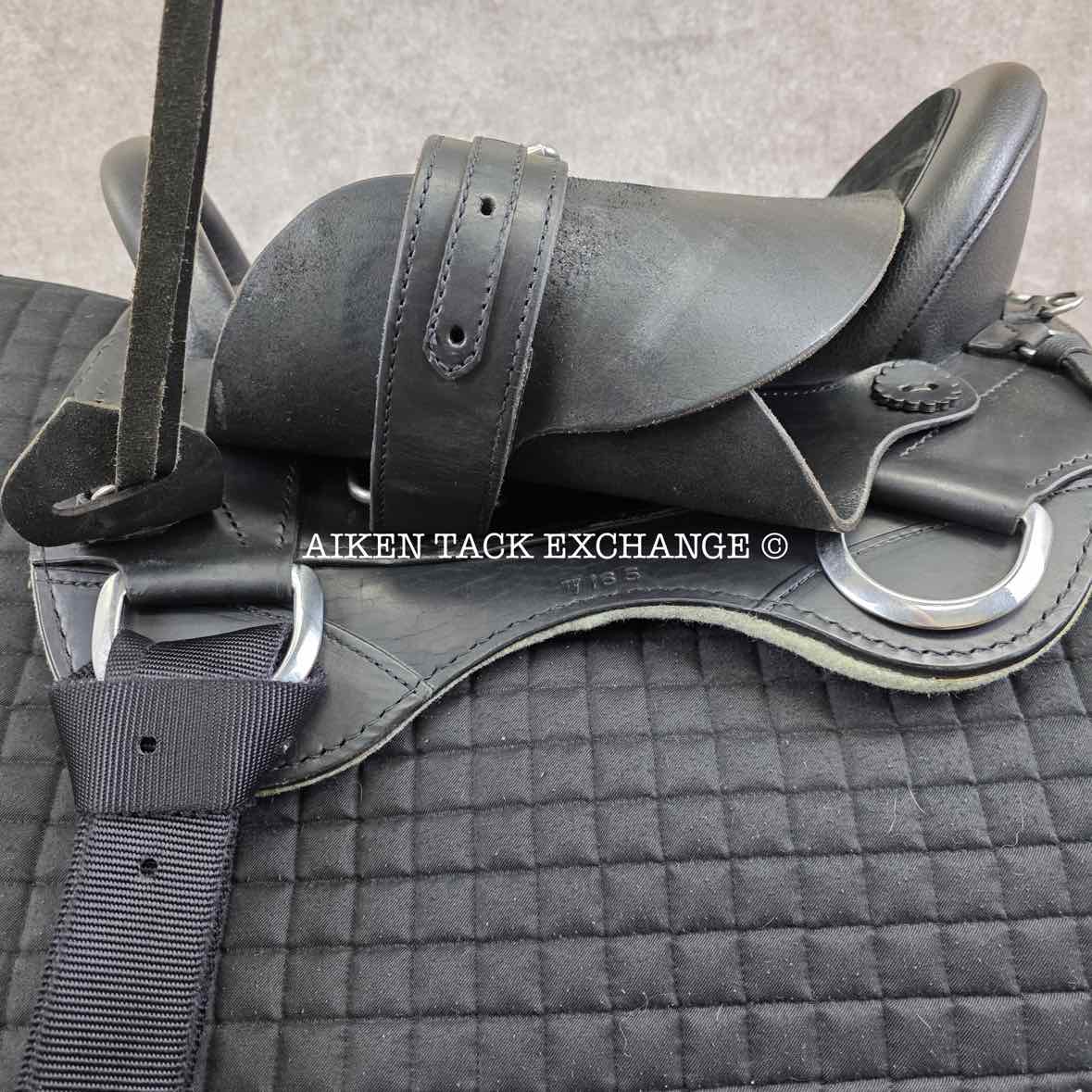 Kuda Flex Trail Saddle, 16.5" Seat, Flex Tree - Wide