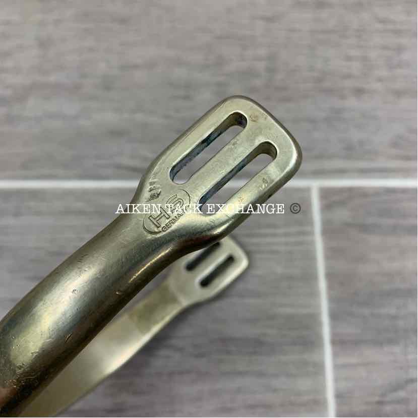 Herm Sprenger German Silver Rowel Spurs