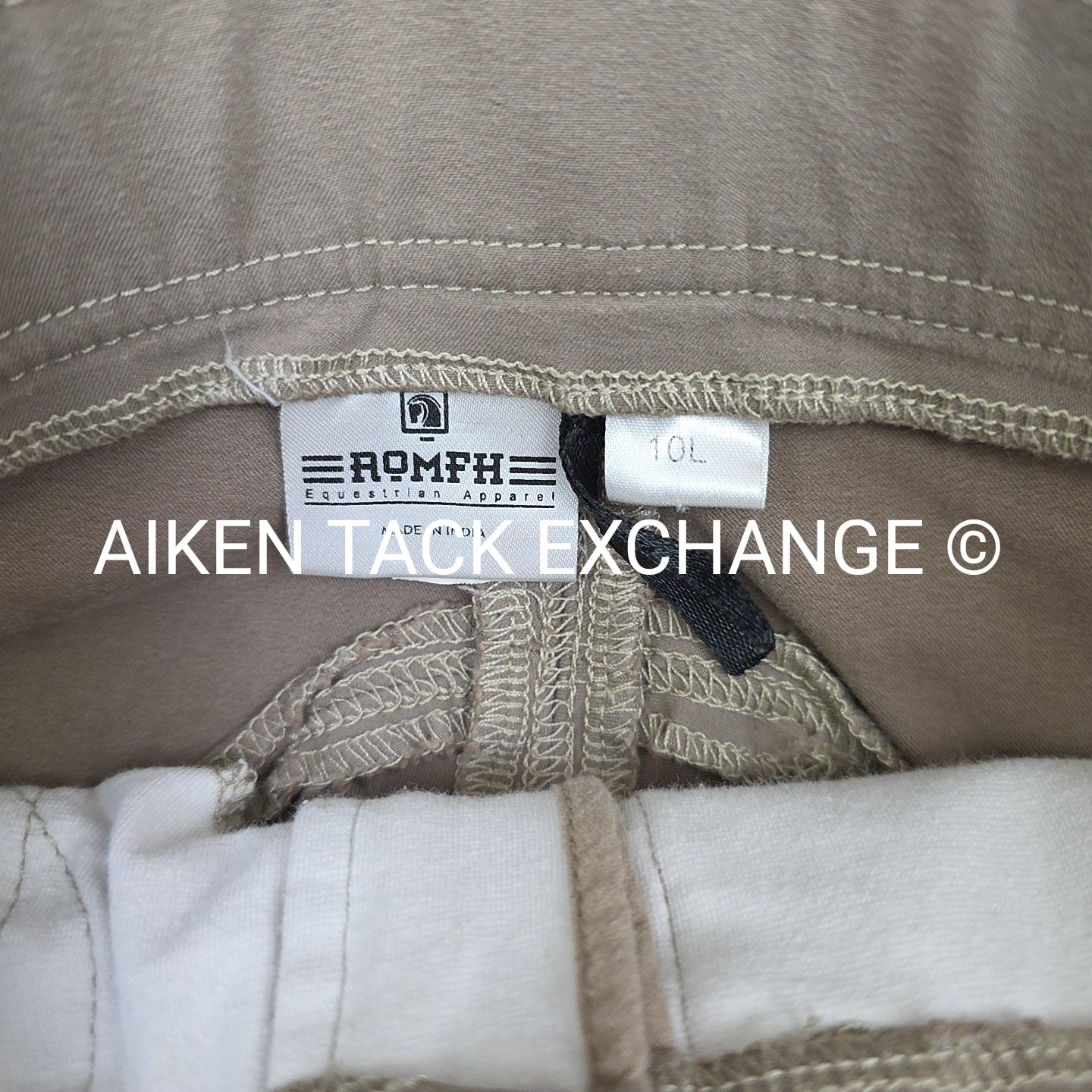 Romfh International Euro Seat Knee Patch Jodhpurs, Size 10 Long