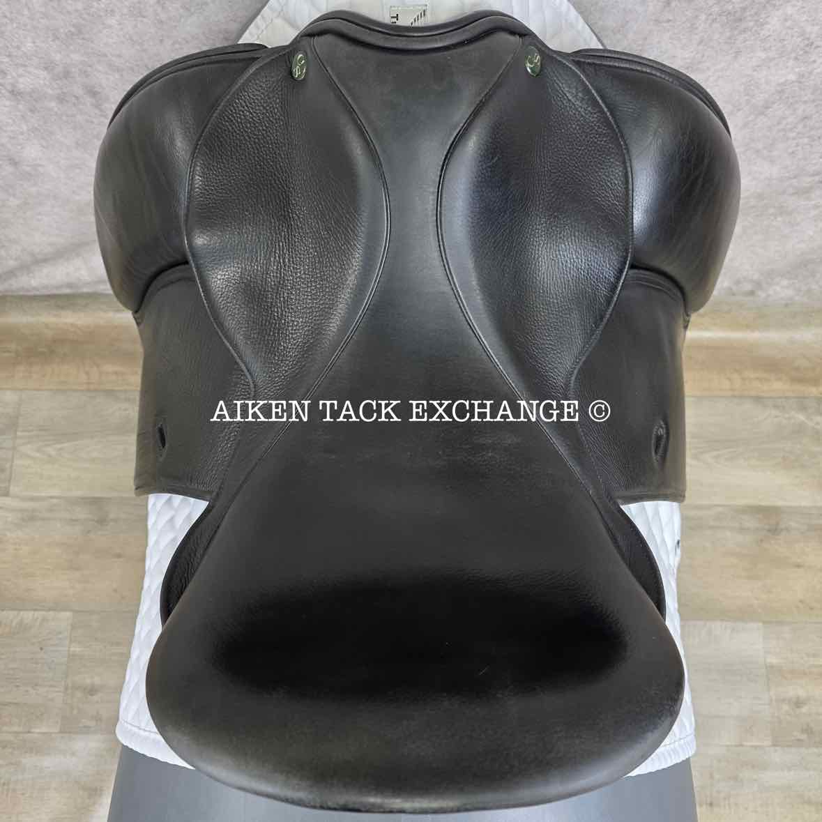 Cardanel Dressage Saddle, 18.5" Seat, Medium Wide Tree, Wool Flocked Panels