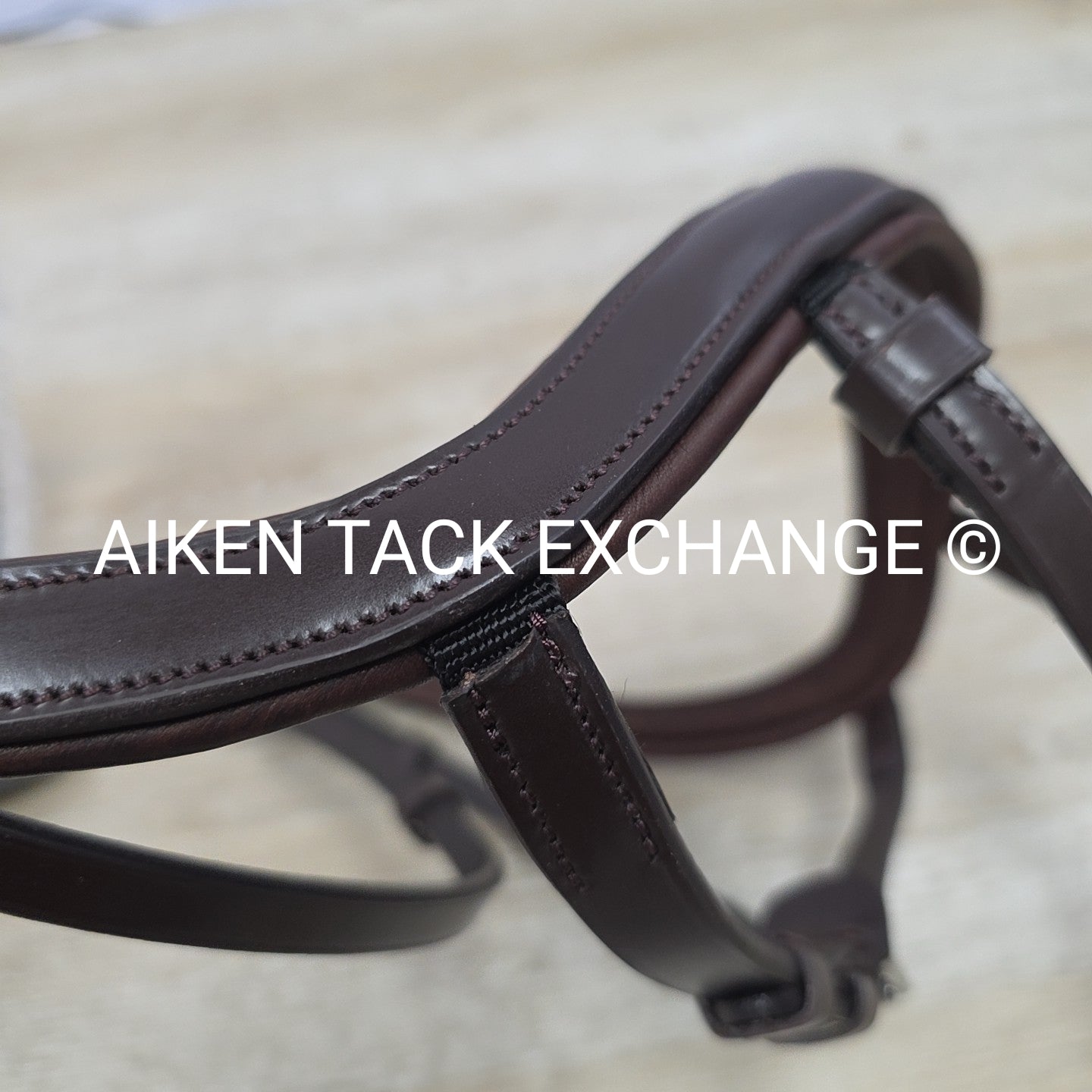 Shires Velociti Lusso Ergonomic Curved Flash Bridle, Size Full