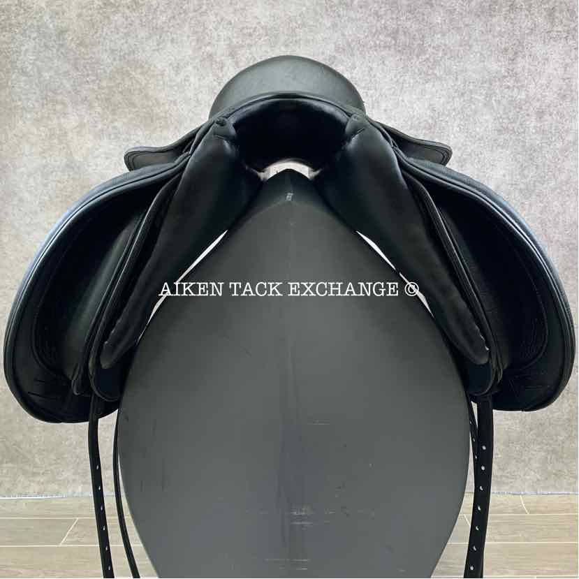 2009 Schleese Victory Dressage Saddle, 16.5" Seat, Short Flap, Adjustable AdapTree, Wool Flocked Panels