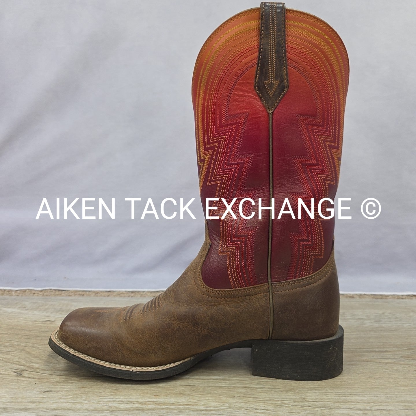 Ariat Round Up Waylon Western Boots, Size 8