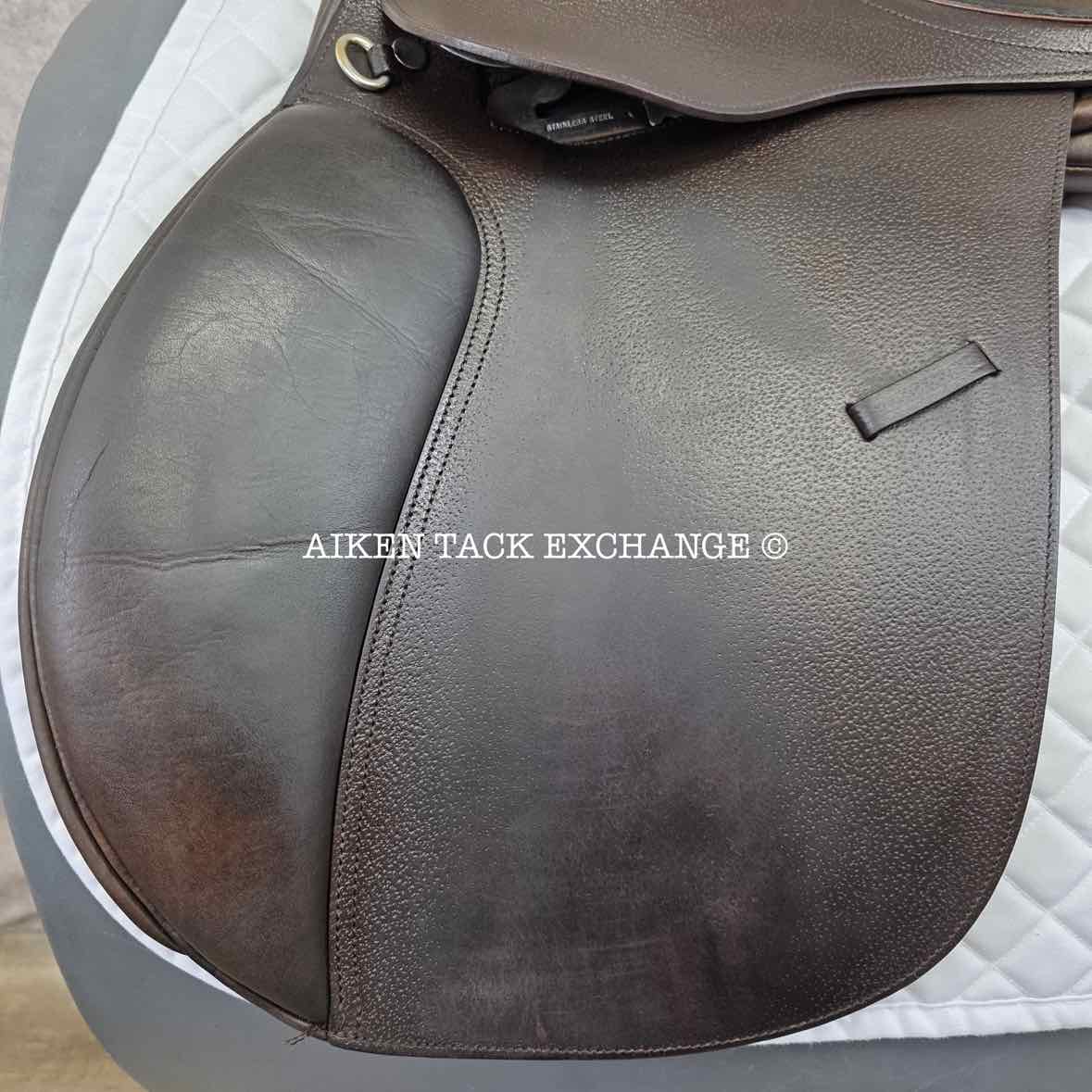 Mystic by Smith-Worthington All Purpose Saddle, 17" Seat, Medium Wide Tree, Wool Flocked Panels