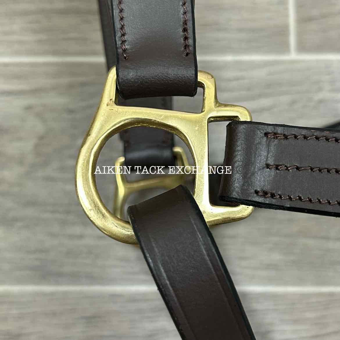 Premier Dorchester Padded Fancy Stitched Leather Halter, Size Full