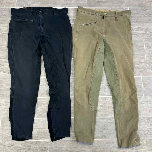 BARGAIN BUNDLE: 3 Pairs Full Seat Breeches - Ariat, EquiComfort & On Course, 30