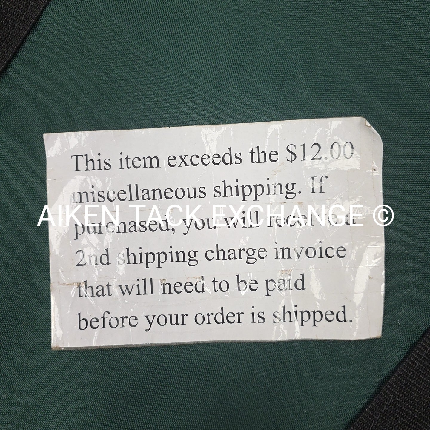 World Class Equine Western Saddle Pad Storage Carry Bag