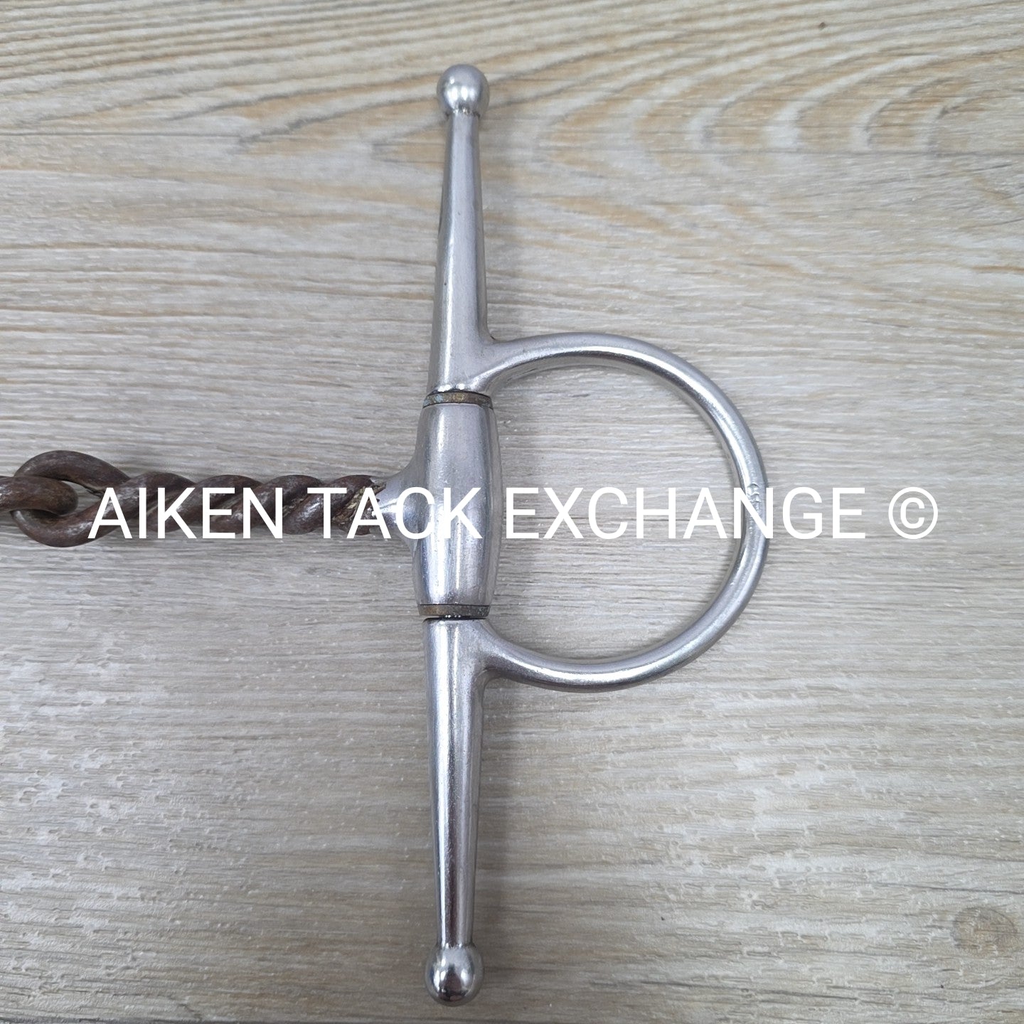 Reinsman 2201 Single Joint Copper Twisted Wire Full Cheek Bit 5"