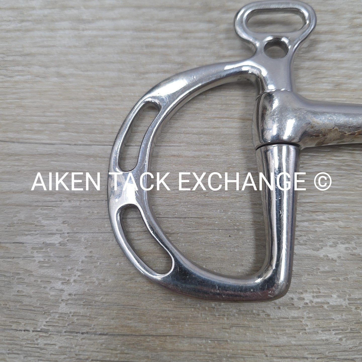 Mullen Mouth Uxeter Kimberwick Bit (No Hooks & Chain) 5"