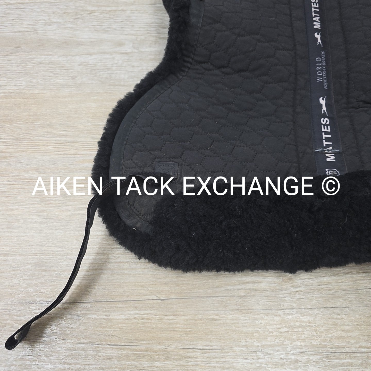 Mattes All Purpose Sheepskin Rolled Half Pad, Size Medium