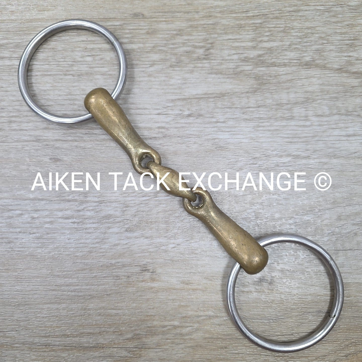 Herm Sprenger KK Aurigan Double Joint Loose Ring Bit 5.5"