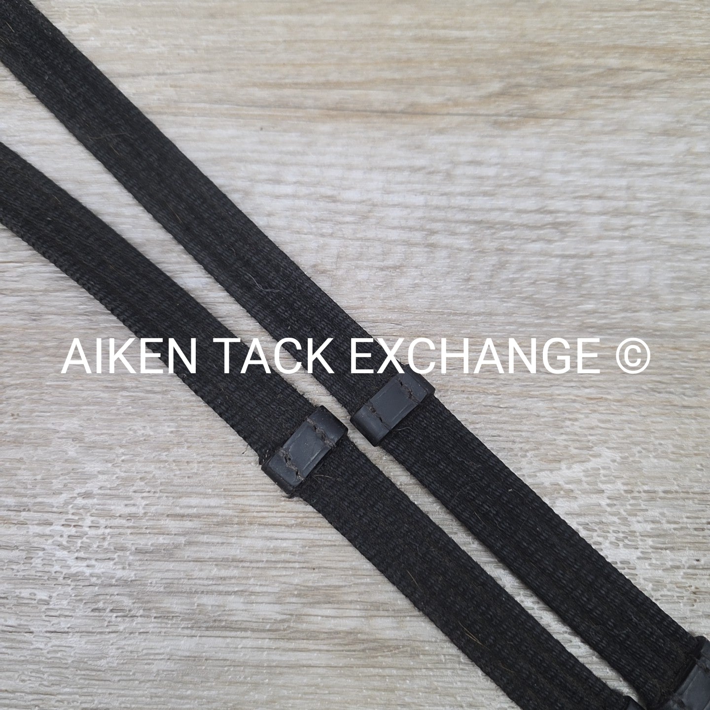 Kieffer Cotton Web Reins, Black, 60"