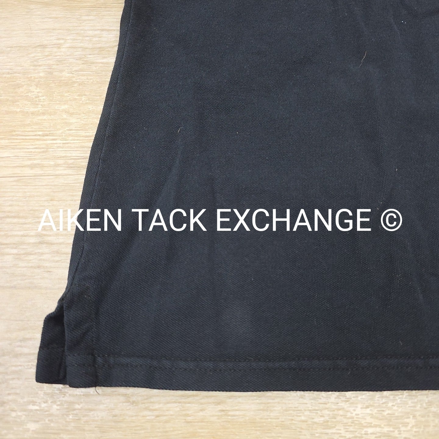 Short Sleeve Collared Polo Shirt with ATE Logo, Women's Size Medium