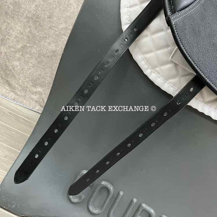 2024 Custom Saddlery Everest R Monoflap Dressage Saddle, 18" Seat, Adjustable Tree, Wool Flocked Panels