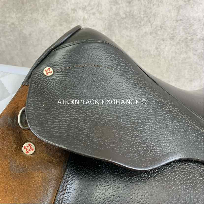 Courbette The Combination All Purpose Saddle, 17" Seat, Medium Tree, Foam Panels