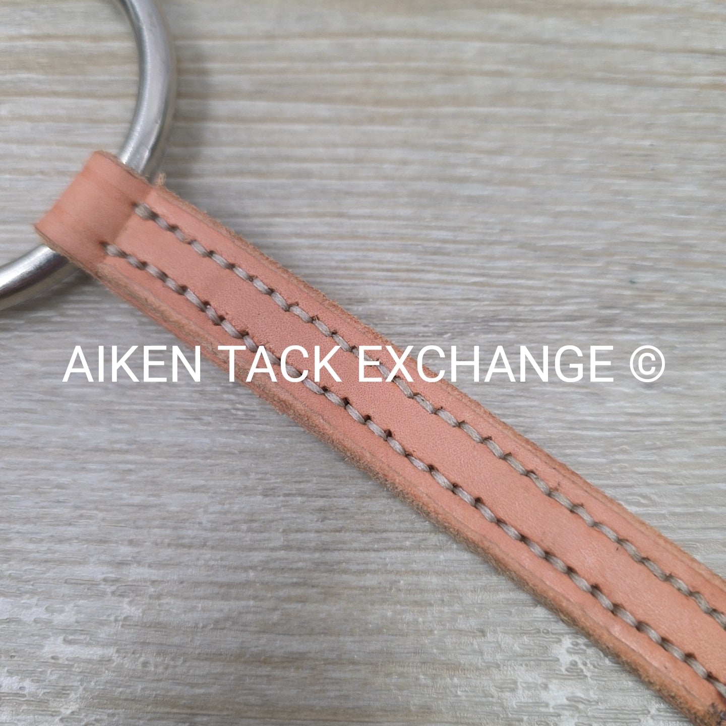 Straight Leather Loose Ring Bit 5"