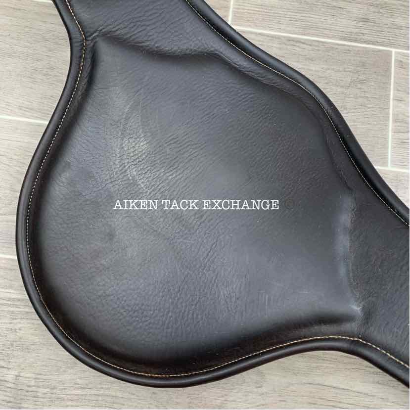 Devoucoux Short Belly Guard Stud Girth, Brown, 28"