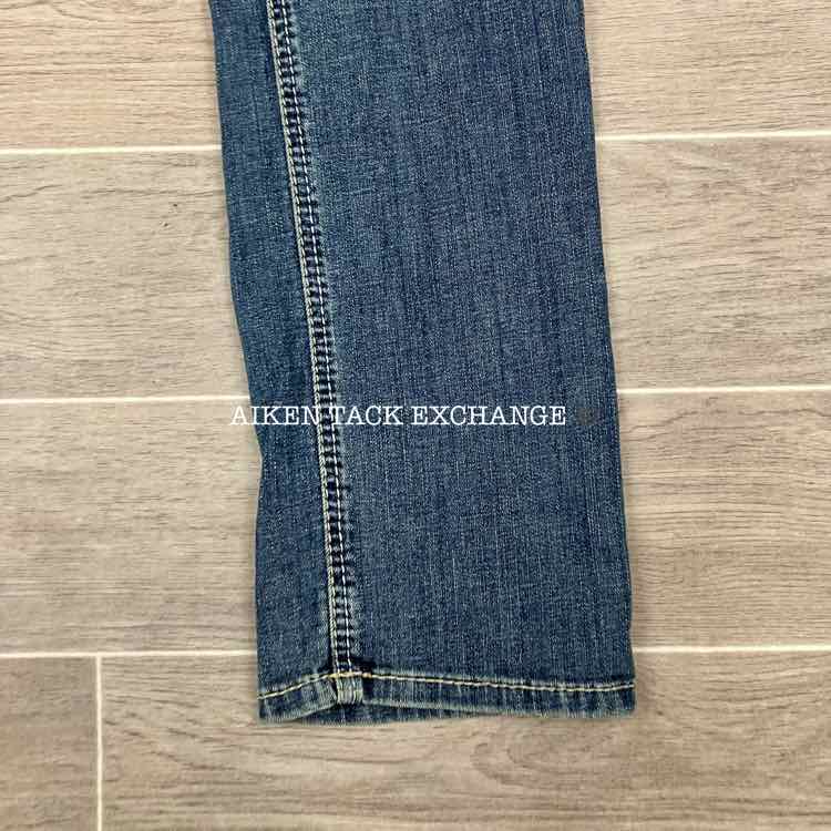 Ariat R.E.A.L Straight Leg Denim Jeans, Size 28 R