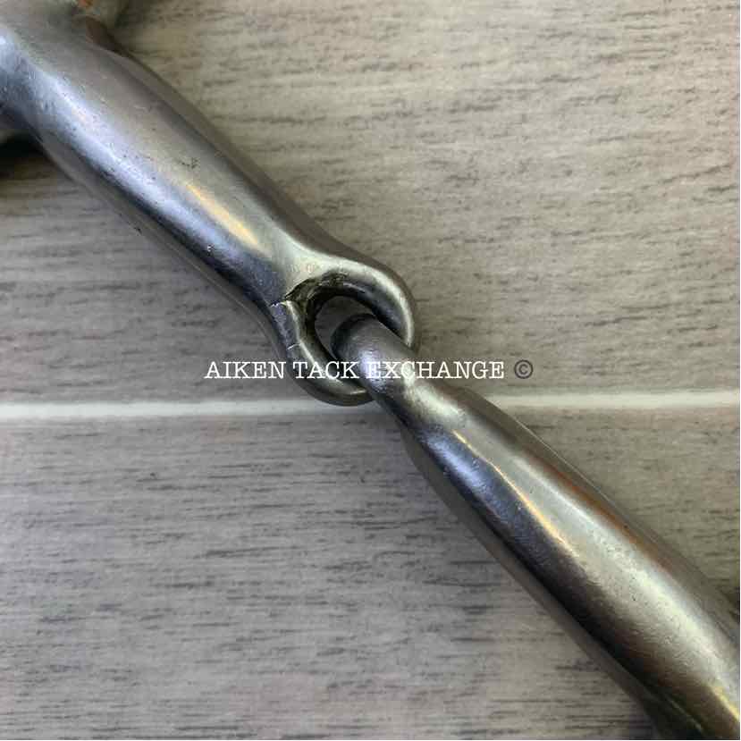 Herm Sprenger Hollow Single Joint Eggbutt Bit 5"