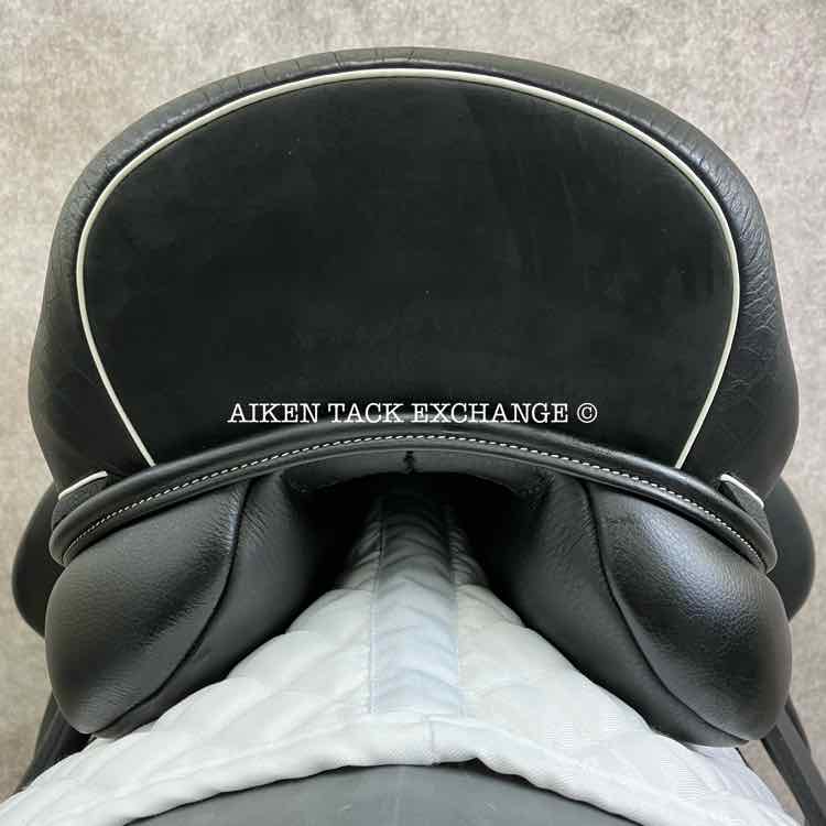 2023 Custom Saddlery Wolfgang Solo MKII Monoflap Dressage Saddle, 17.5" Seat, Adjustable Tree, Wool Flocked Panels