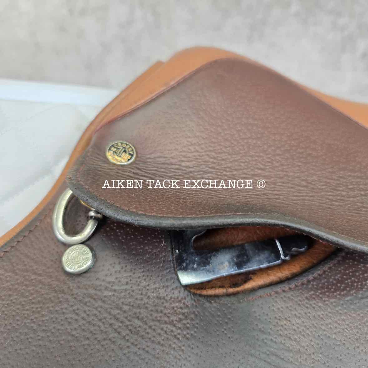 **SOLD** Crosby Miller's Prix Des Nations Pony Saddle, 14" Seat, Medium Tree, Foam Panels