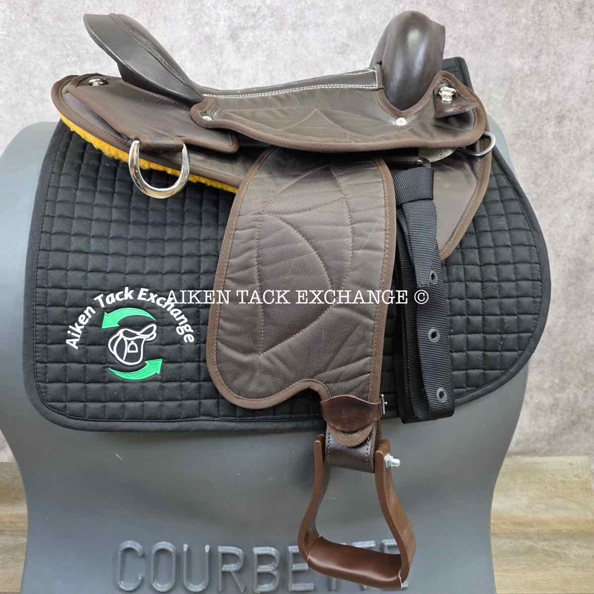 **SOLD** Tennessee Saddlery Hornless Gaited Western Saddle, 16" Seat, Wide Tree - Full QH Bars