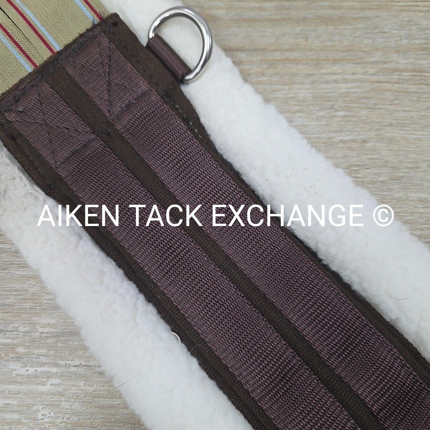 Ovation Fleece Girth, Brown, 56"