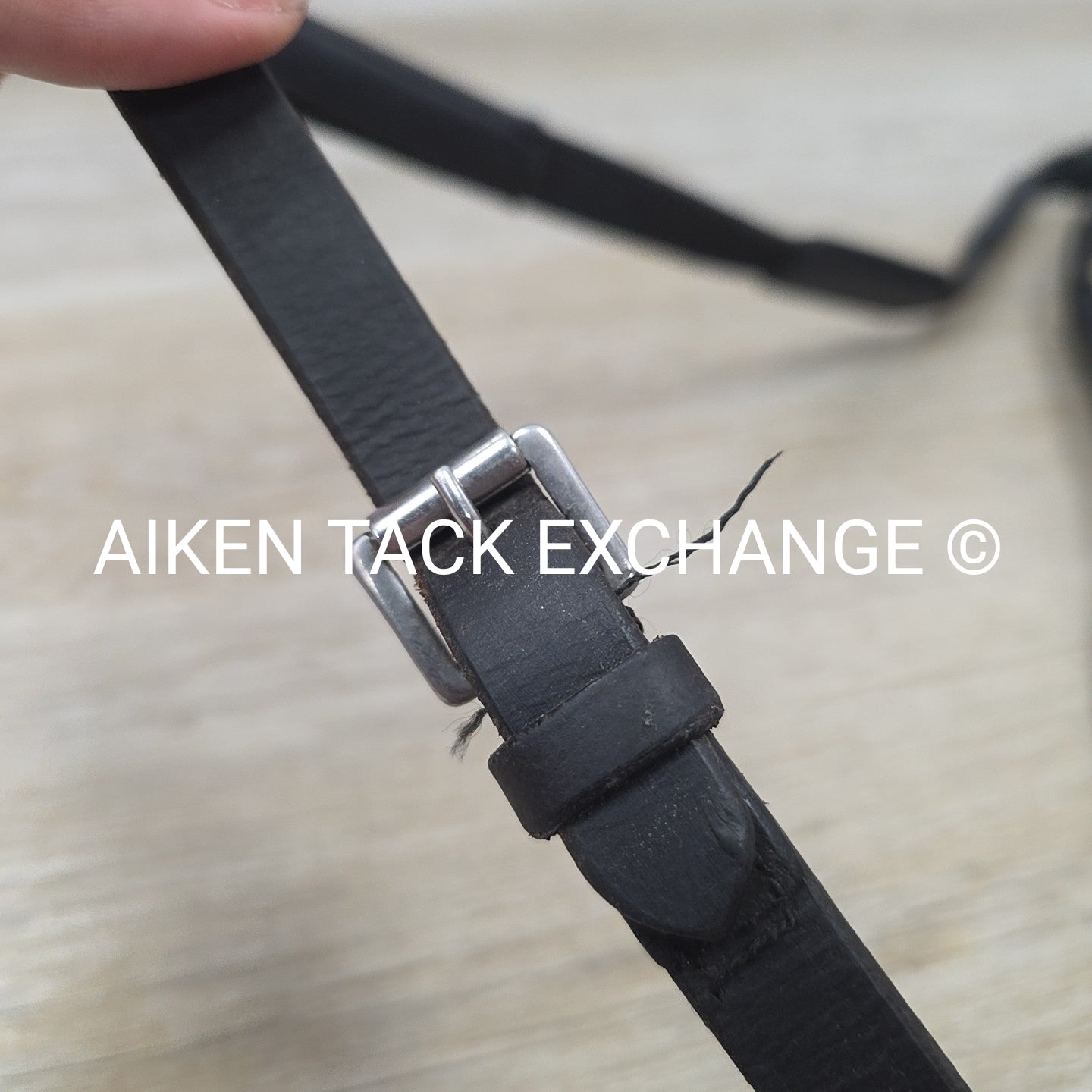 Correct Connect Intermittent Padded Reins, Black, 48"