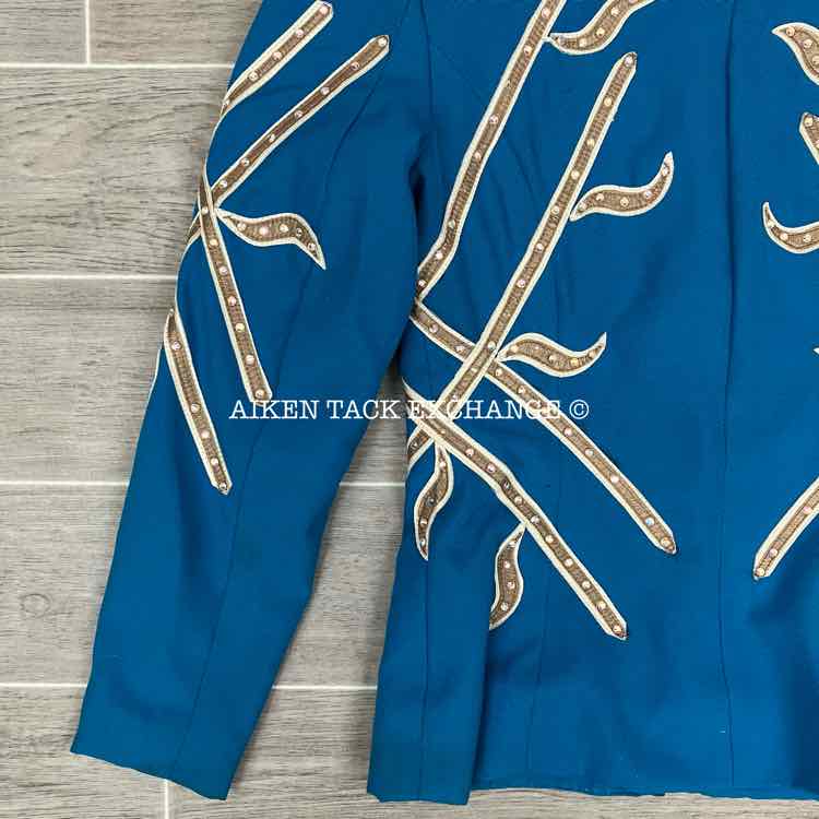 Custom Made Western Full Zip Show Coat and Pant Set, Small