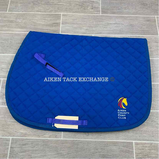 Dover Saddlery All Purpose Saddle Pad with ATE Logo and Aiken County Pony Club