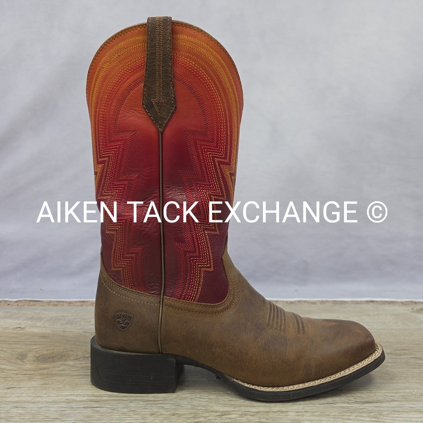 Ariat Round Up Waylon Western Boots, Size 8