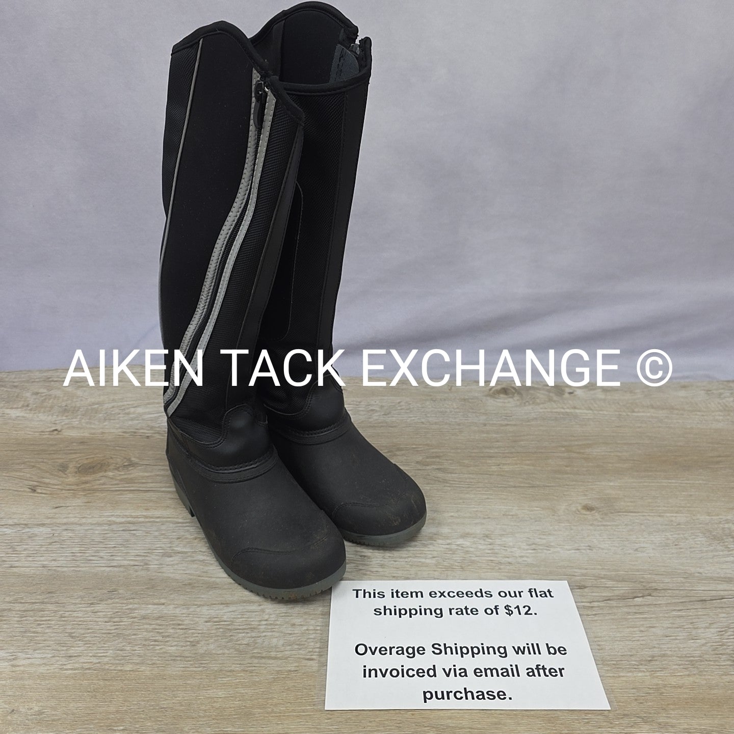 Horze Nome Neoprene Winter Tall Boots, Women's 37 (6.5)