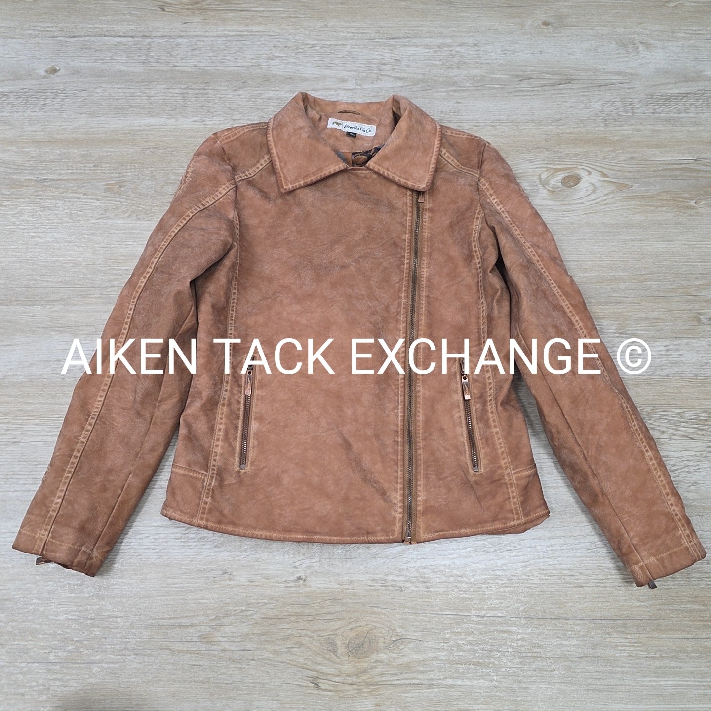 Montana Co. Faux Leather Jacket, Size Small