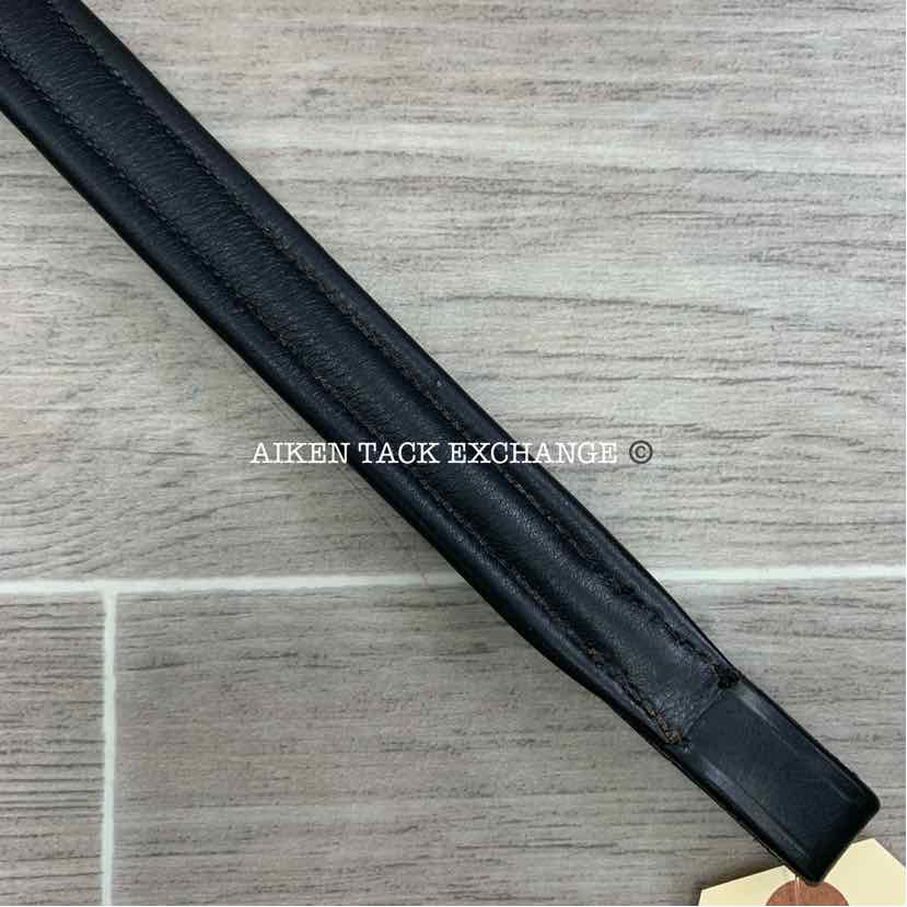 Plain Raised Padded Browband 15"