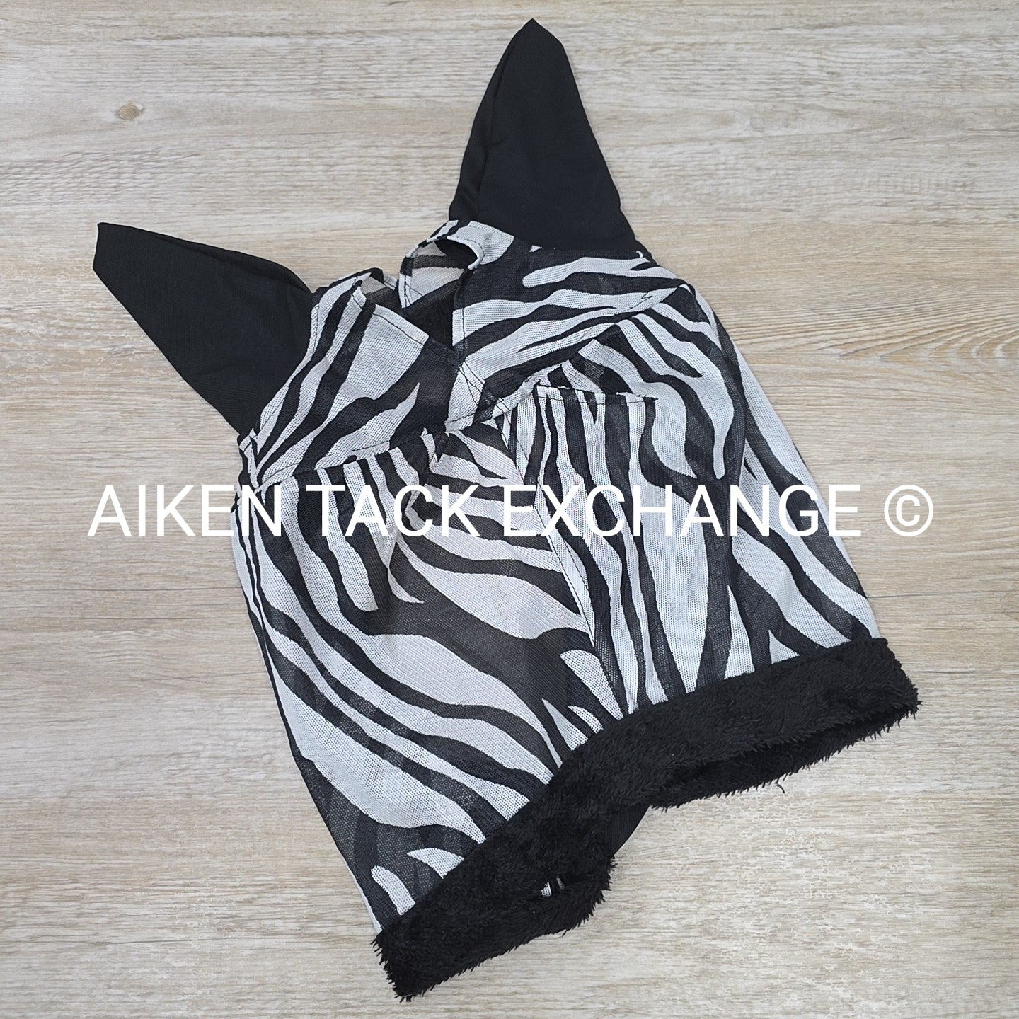 Tough 1 Zebra Mesh Fly Mask, Size Full