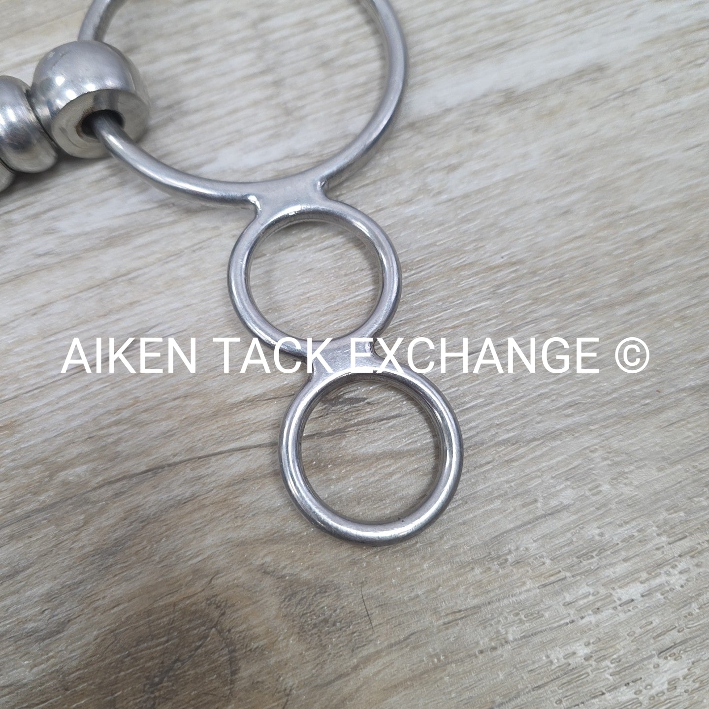 Single Joint Cherry Roller 3 Ring Gag Bit 5.5"