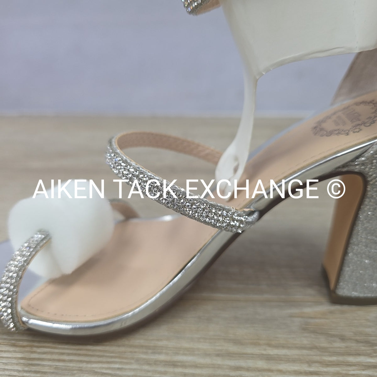 I.Miller Silver Heels, Size 7