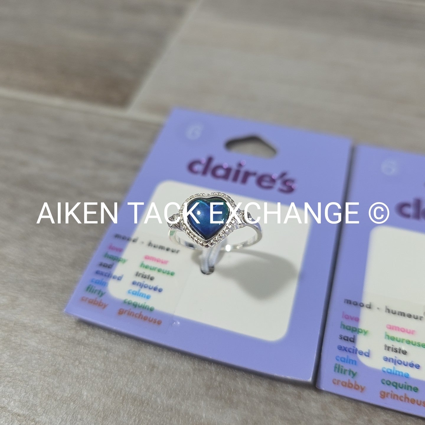 Claire's Mood Rings (2) - Size 6