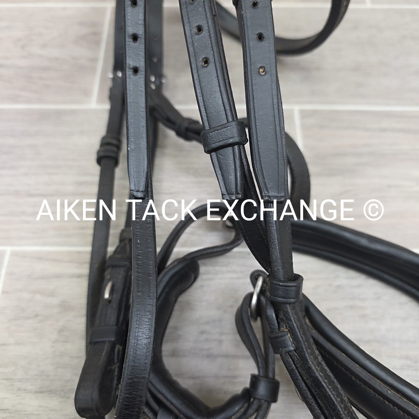 Passier & Sohn Fortuna Bridle, No Reins, Missing Flash Strap, Black, Size Full