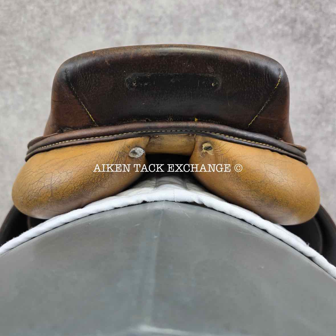Collegiate Ruiz Diaz Close Contact Jump Saddle, 17" Seat, Medium Tree, Foam Panels