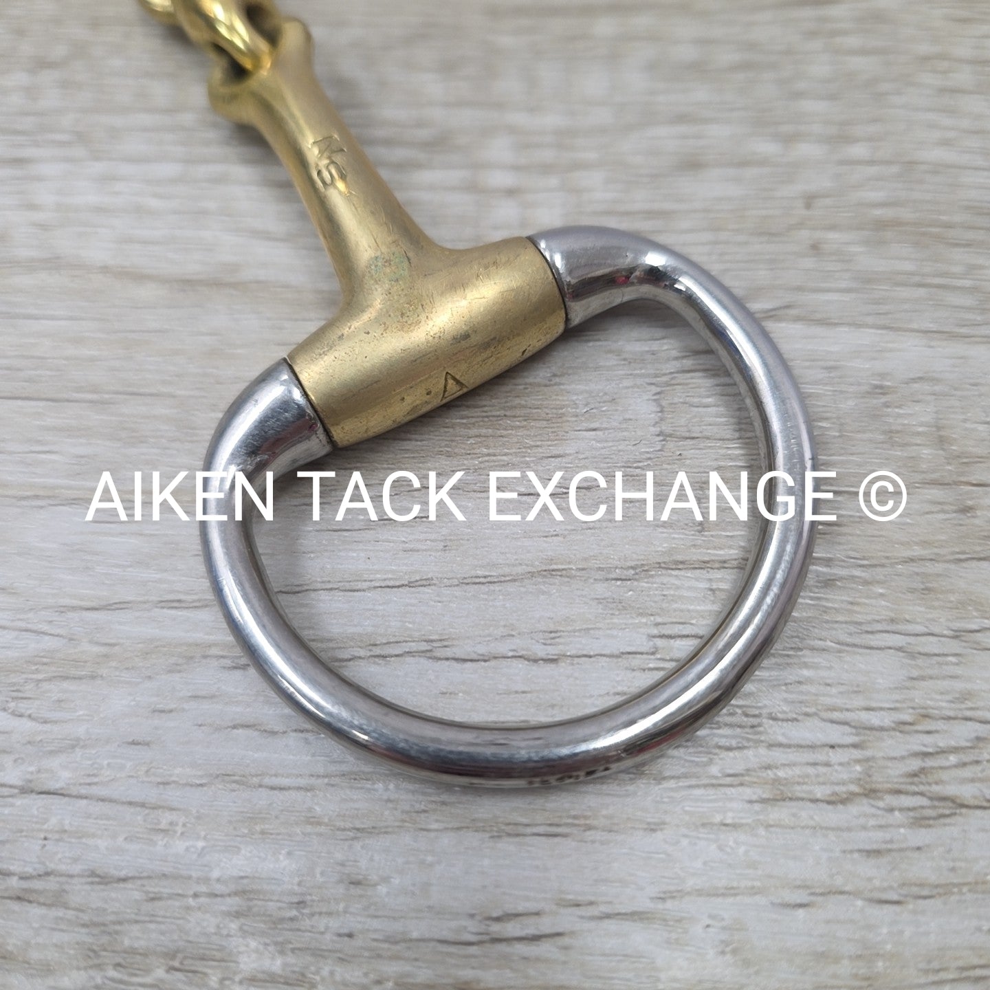 Neue Schule Tranz Angled Lozenge Eggbutt Bradoon Bit 4.75"