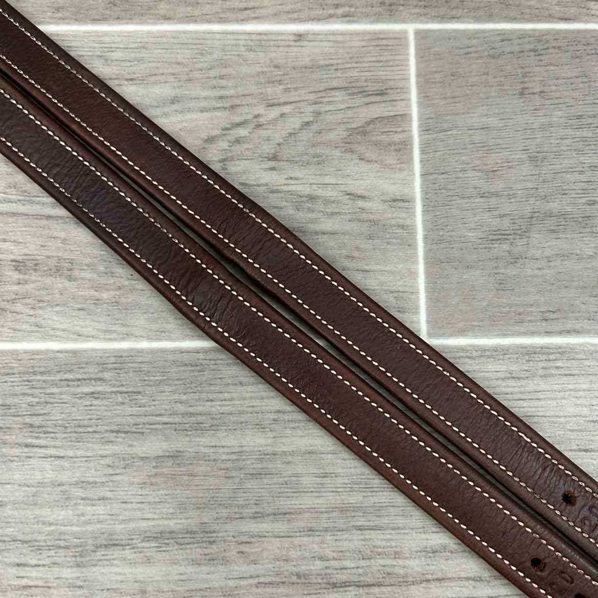 Devoucoux Stirrup Leathers, Brown, 46"