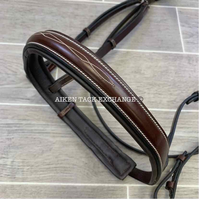 KL Select Tuscany Bridle, No Reins, Oversize